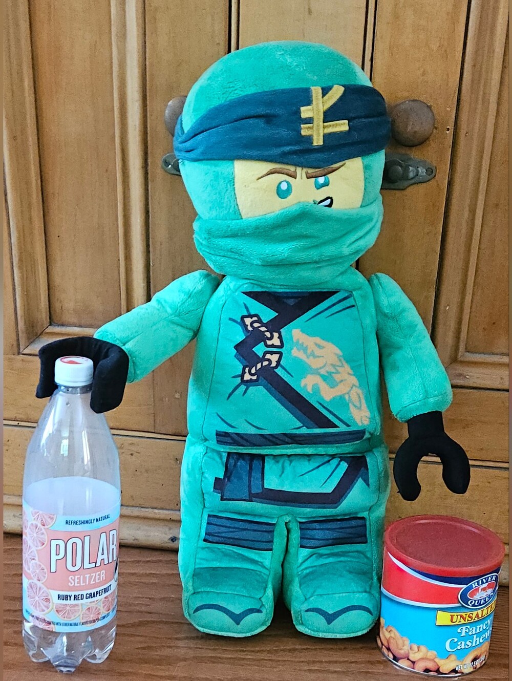 Excellent Shape-Lego Ninjago Lloyd Green Ninja 13" Plush Room Stuffy